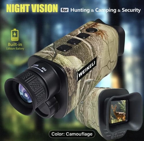 دربيل ليلي مع كاميرا night vision camera