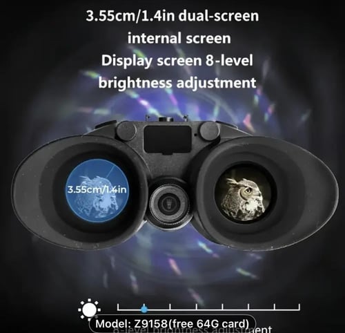 ‎دربيل ليلي احترافي 4K Z9158: رؤية ليلية فائقة مع...