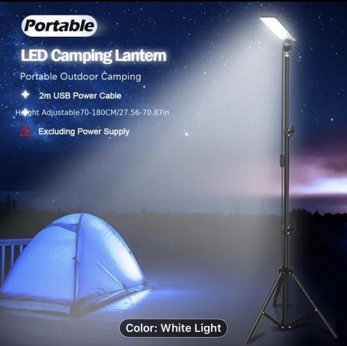 مصباح إضاءة LED محمول بقاعدة ثلاثية قابلة للتعديل...