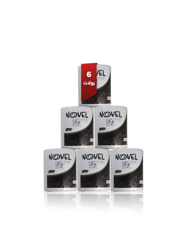 كرتونة 6 رولات - مناديل رول 300 متر نوفل