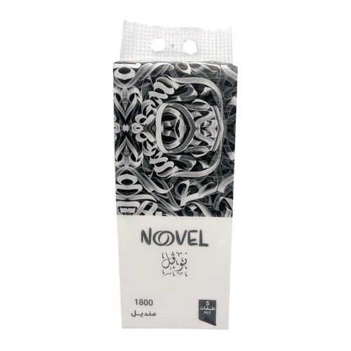 مناديل 1800 نوڤل - 5 طبقات - بكج 24 علب مناديل