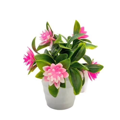 مركن زهرة زنبق الماء القزم صناعية 13سم