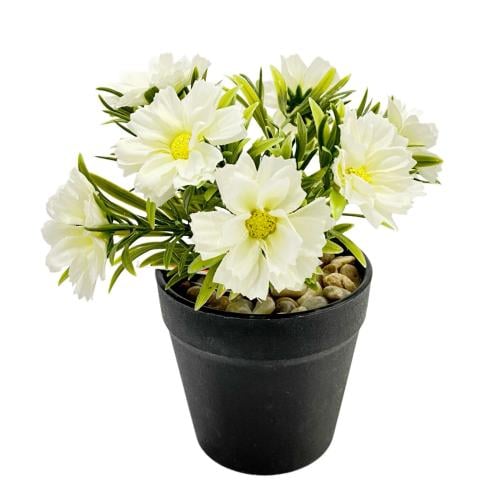 مركن نبات صناعيًا مزهرًا 15سم