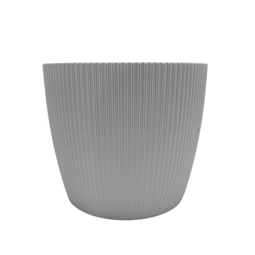 مركن زرع بلاستيك دائري 14*14*12سم