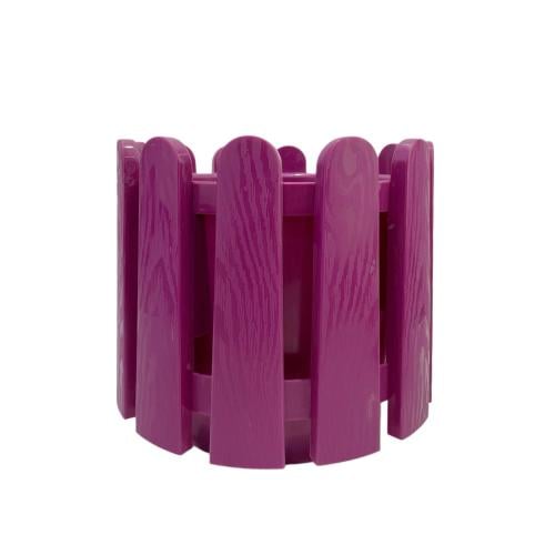 مركن زرع بلاستيك ديكور خشبي 26*26*24سم