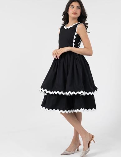 Elegant black dress