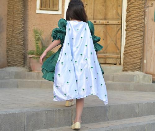 A scarf only, one piece without the dress