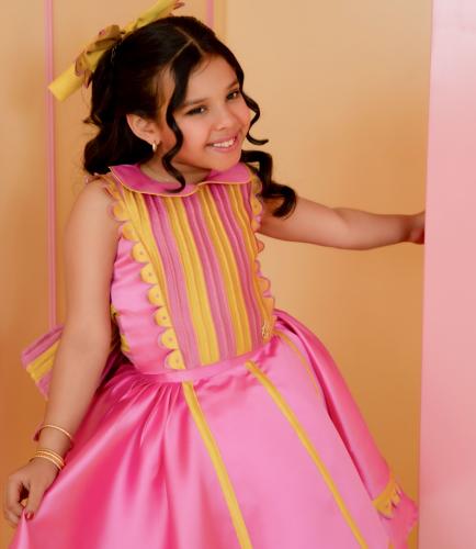 Two-piece dress, blouse and skirt, modern