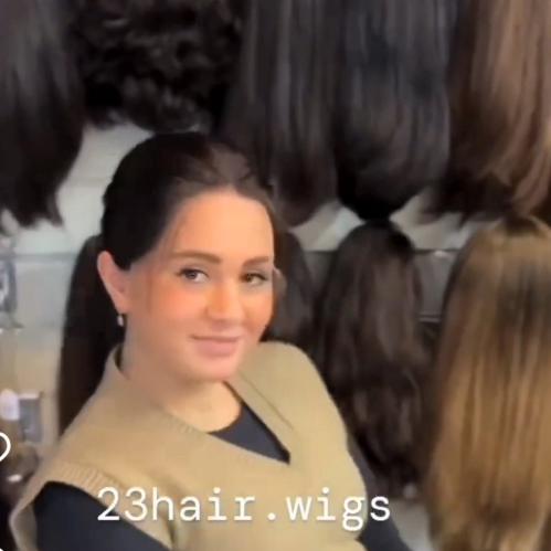 باروكه فروة حرير سويسري طول 18انش