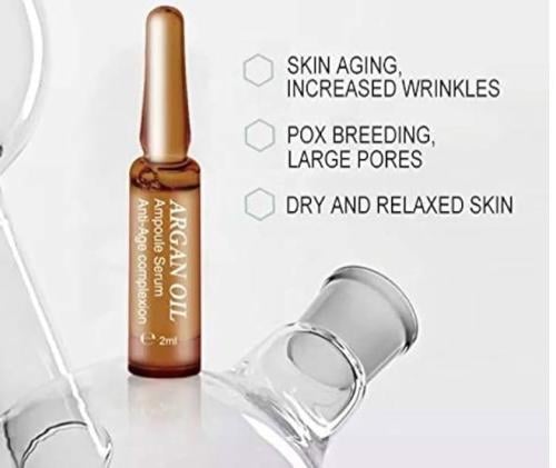 امبولة زيت الأرجان المغربي للوجه