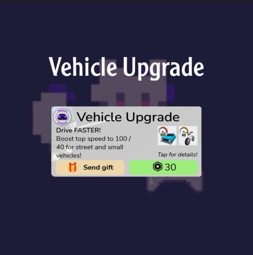 Vehicle Upgrade