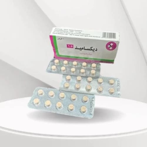 Dexamethasone strip for cheek enlargement