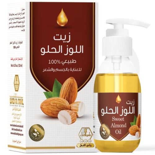 Sweet almond oil Wadi Al-Nahl