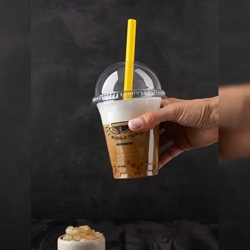 ستيكر شفاف دائري - sticker