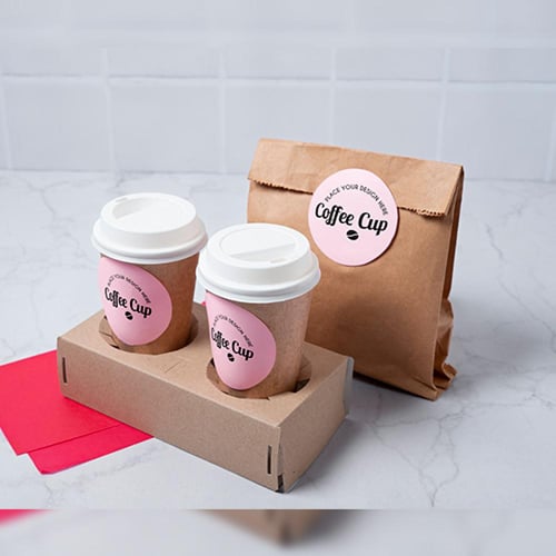 ستيكر دائري بخلفية - sticker