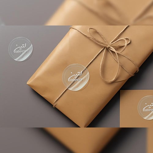 ستيكر شفاف - sticker