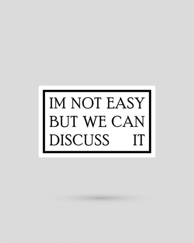 استكر | IM NOT EASY