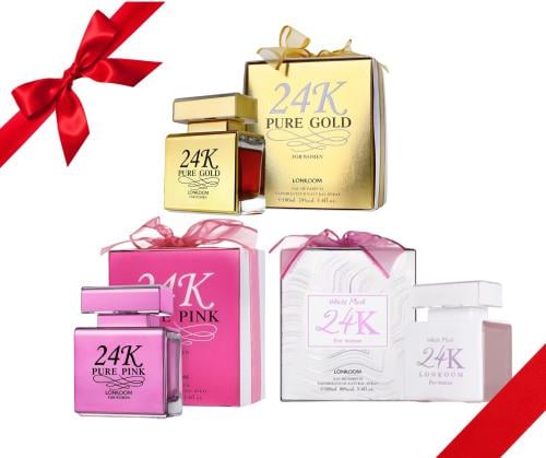 عرض 3 عطور 24K - مجموعة مميزة