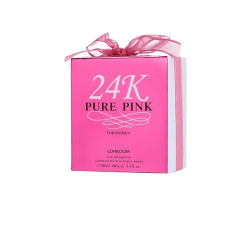 24K Pure Pink Lonkoom Perfume , عطر 100 مل , "أنوث...