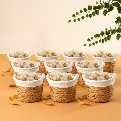 10 سلات معمول صغيرة ( يمكن تغير لون السلة عن الصور...