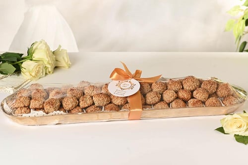 ضيافة مميزة: تبسي معمول السمسم