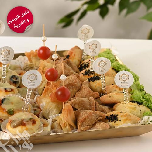 ضيافة معجنات فاخرة (حجم المني) - 125 قطعة