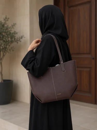 حقيبة POLÈNE صغير بني
