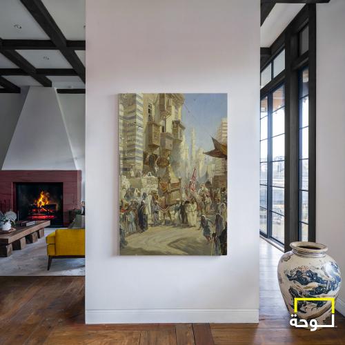 لوحة فن عربي