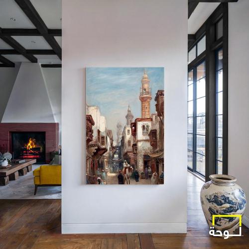 لوحة فن عربي