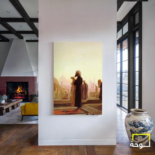 لوحة فن عربي