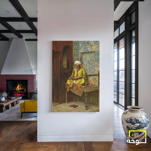 لوحة فن عربي