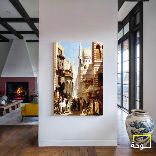 لوحة فن عربي