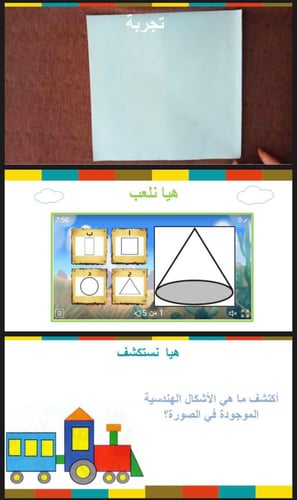 الاشكال المستوية و المجسمات