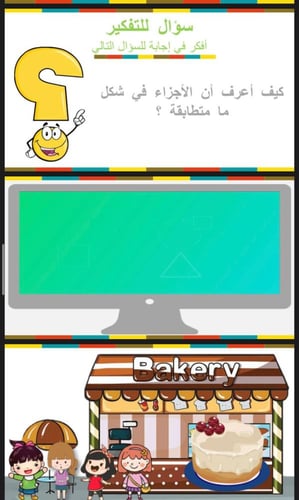 الأجزاء المتطابقة