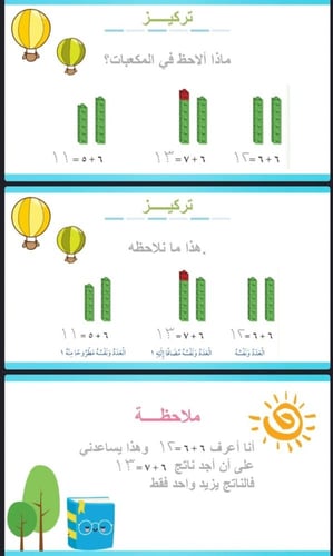 جمع العدد ونفسه مضاف اليه واحد أو مطروح منه واحد