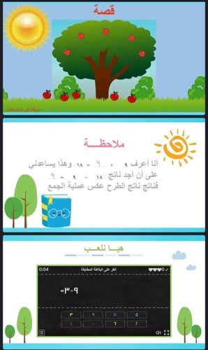 الطرح باستعمال حقائق جمع العدد ونفسه