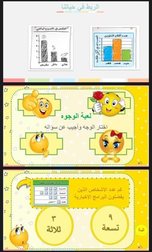 التمثيل بالاعمدة و الخطوط