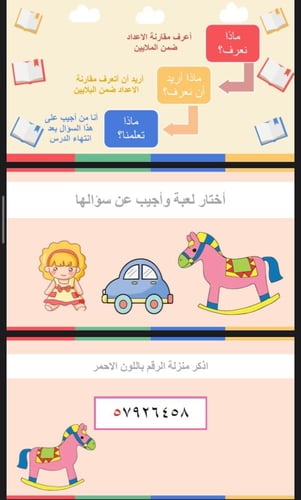 المقارنة بين الاعداد