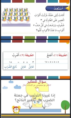 الشبكات وعملية الضرب