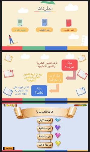 استكشف الكسور العشرية و الكسور الاعتيادية