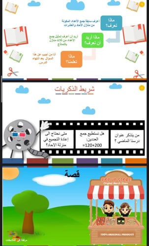 استكشف جمع الاعداد المكونة من ثلاث أرقام