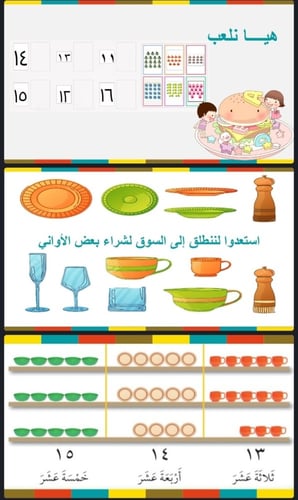 الاعداد 13 ،14 ، 15