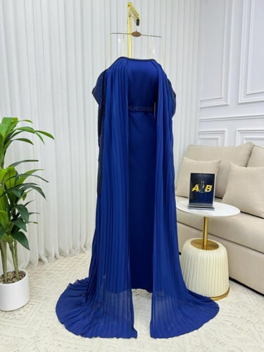 فستان سهره كحلي