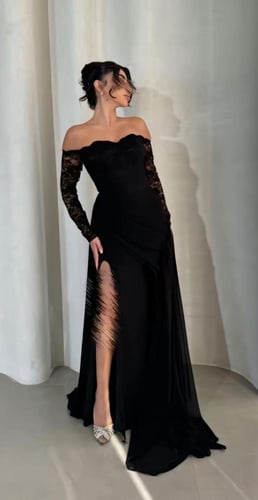 فستان سهره اسود