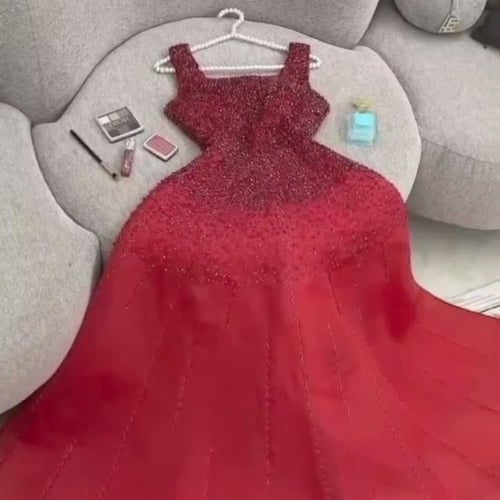 فستان سهره احمر