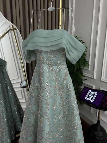 فستان سهره فخم تيفاني