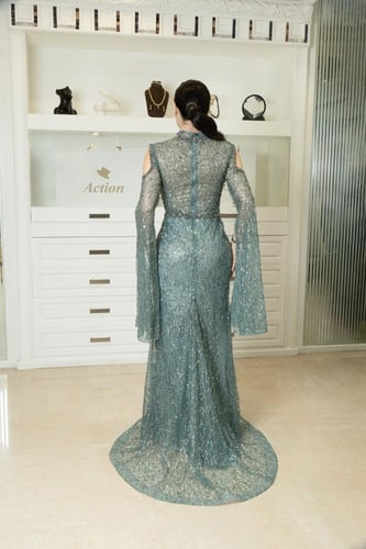 فستان سهره تيفاني فخم