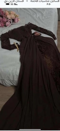 فستان سهره بني