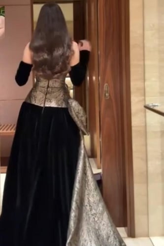 فستان سهره فخم جوخ وجاكار