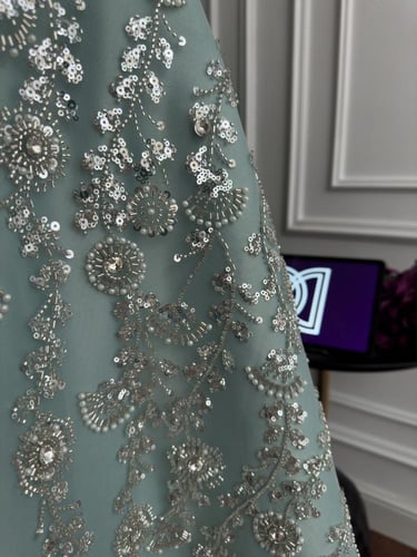 فستان سهره فخم تيفاني